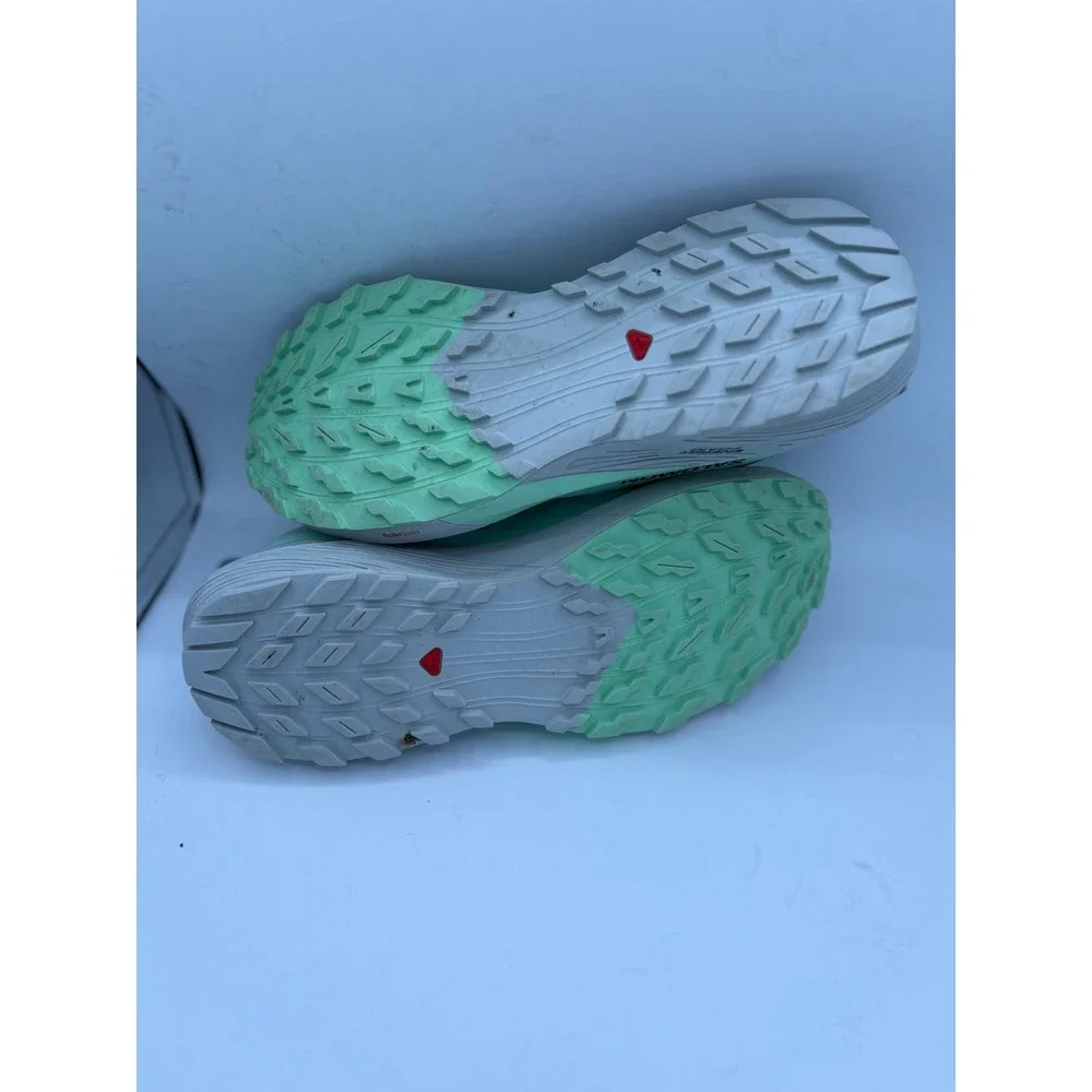 Salomon Sense Ride 5 Women's Trail Running Shoes Green Mint Size 9.5